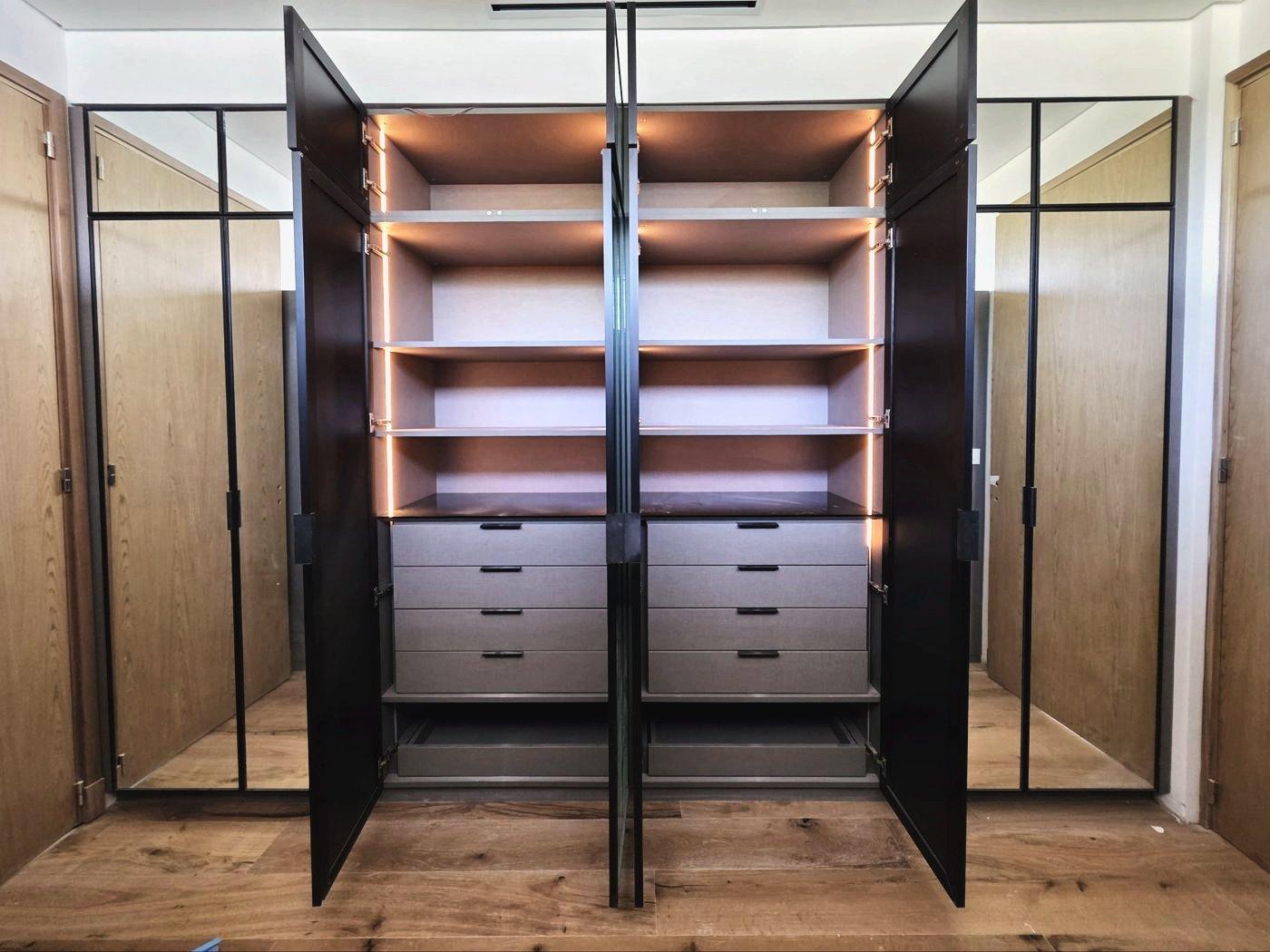 Vestidor de la master suite