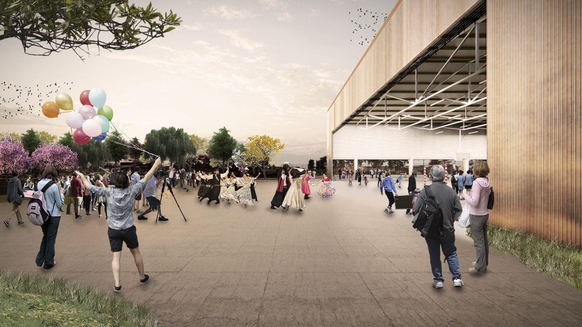 Render del acceso principal