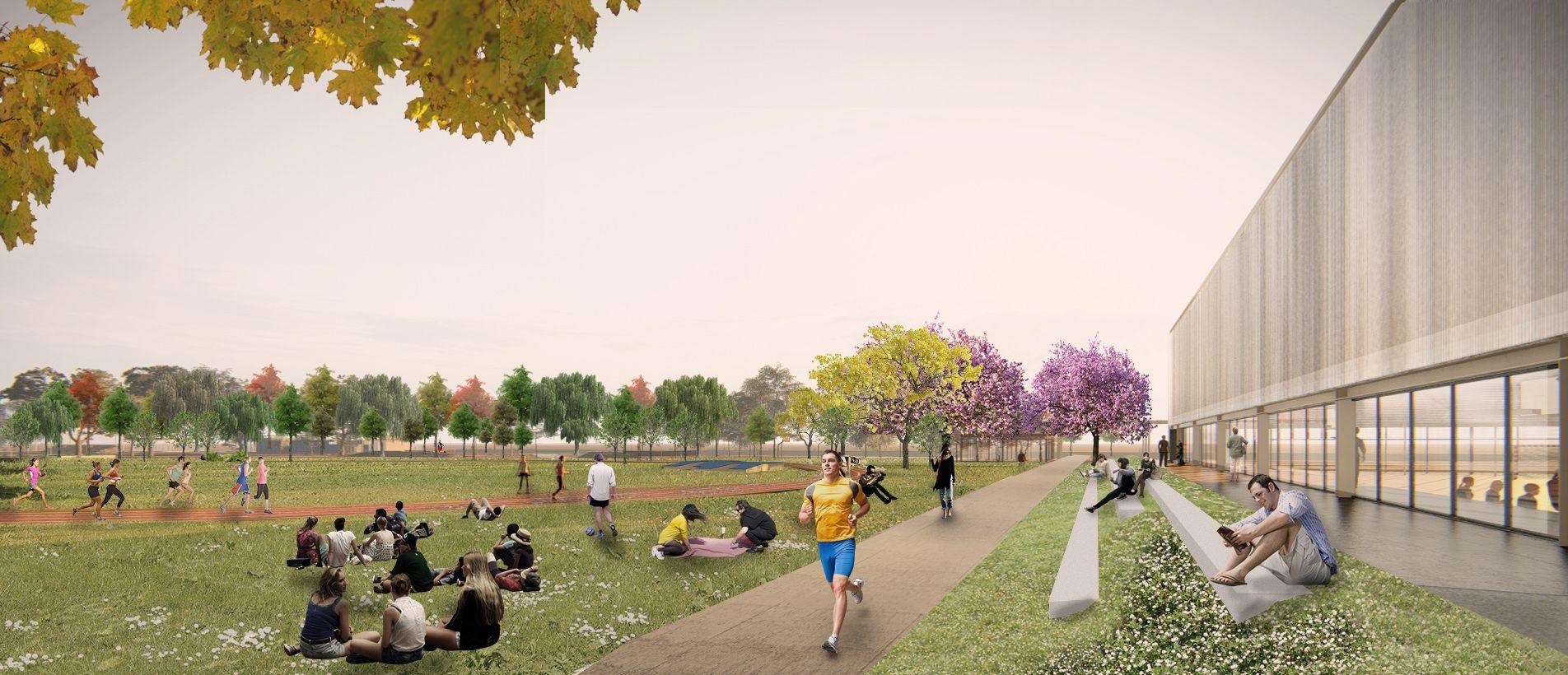 Render de la galería